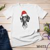 Santa German Shorthaired Pointer GSP Dog Ugly Christmas Unisex T-shirt