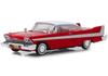 GREENLIGHT Plymouth Fury Christine 1/43 Scale Diecast Model Car 1958 Plymouth Fury Christine