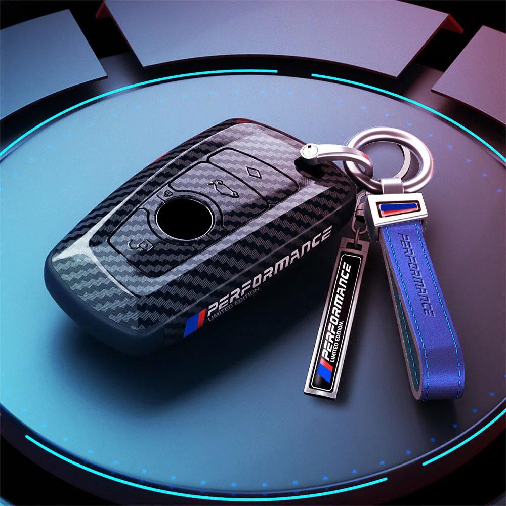 ABS Carbon Fiber Car Key Cover Case For Bmw F20 F30 F31 F34 F10 F11 F25 I3 M3 M4 F15 F16 3 5 Series GT Car-Styling Accessories