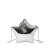 Small and cute five-pointed star fashion handbag for women, stylish solid color evening bag, chain single shoulder crossbody bag
