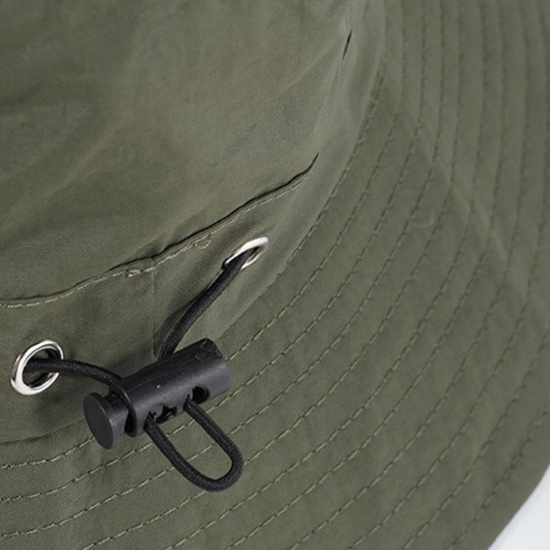 Быстросохнущая панама Водонепроницаемый дизайн Шляпа рыбака Защита от УФ-лучей Шляпа рыбака для взрослых и подростков Рыбалка Велоспорт Пеший туризм