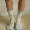 SOOPUI Plants tie-dye socks in blue