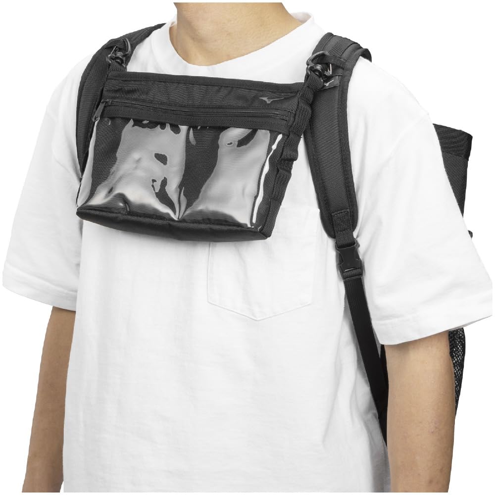 Mizuno Live Bag Black Baseball/Softball Bag, Sacoche,