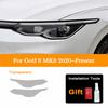 Высокое разрешение для Volkswagen VW Golf 7 8 MK7 2014-2025 Автомобильная фара черная защитная пленка задний фонарь прозрачная наклейка TPU