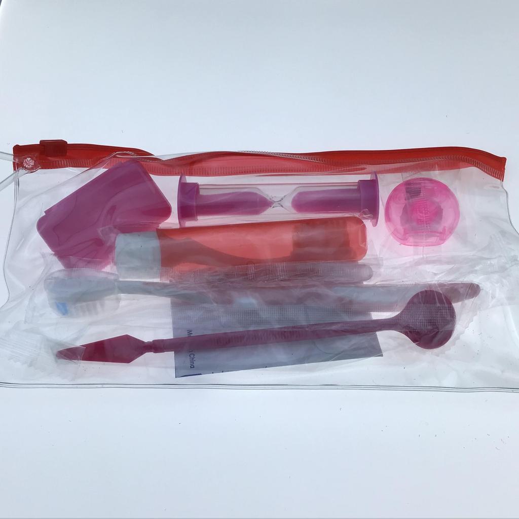 1 упаковка стоматологического ортодонтического дорожного набора ортодонтическая зубная щетка уход за полостью рта гигиена