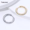 Позолоченные латунные круглые серьги-кольца 14K для женщин и девушек, модные серьги-кольца, подарки на свадьбу и вечеринку