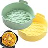 2Pcs 7.8 Inch Air Fryer Silicone Pot Liners for 3.6 To 7 QT Reusable Air Fryer Basket Bowl Accessories