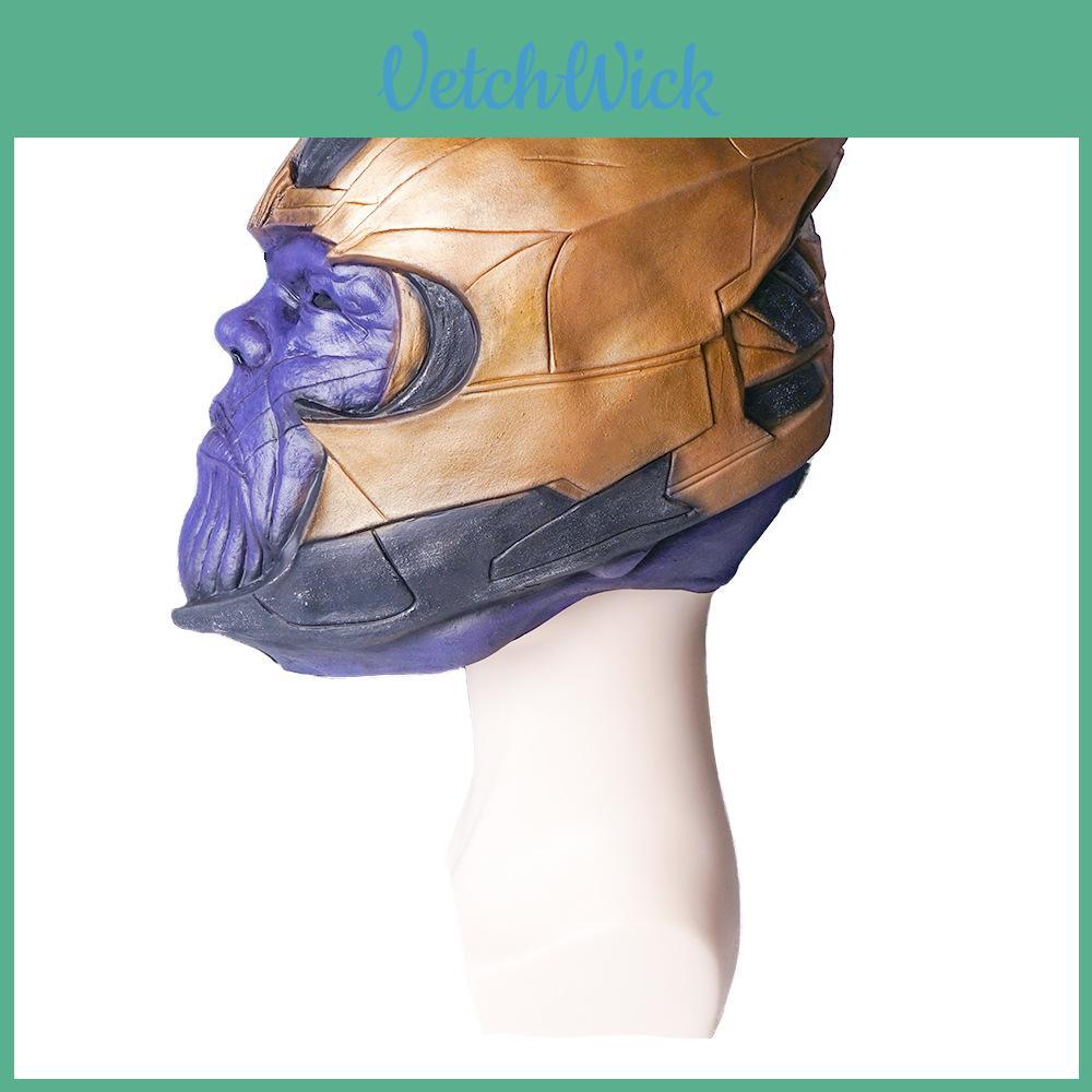 Marvel Avengers Thanos Latex Mask For Halloween Costume Cosplay Kids Adults