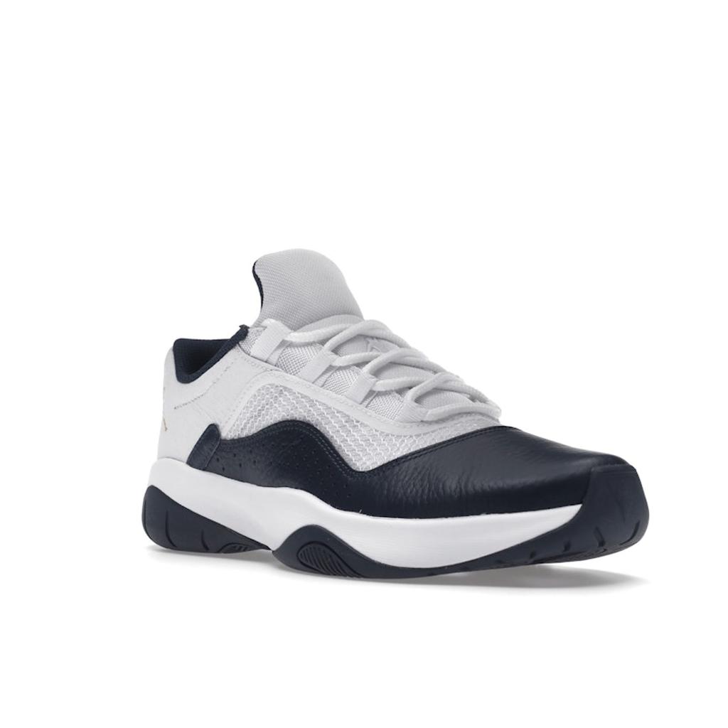 Мужские кроссовки Air Jordan 11 CMFT Low Michigan White Armory-Navy Pollen CW0784-147