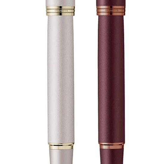 PARKER Fountain Pen IM Monochrome Burgundy BGT Fine Point Gift Box Included Authentic Import