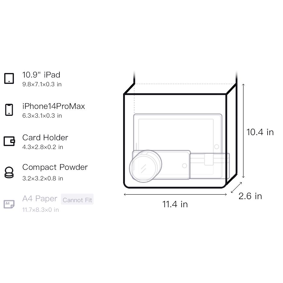 New COACH File Cow Leather With Artificial Leather Document Bag, Shoulder Bag, Crossbody Bag Large Women's Black CE537-QBPHT
