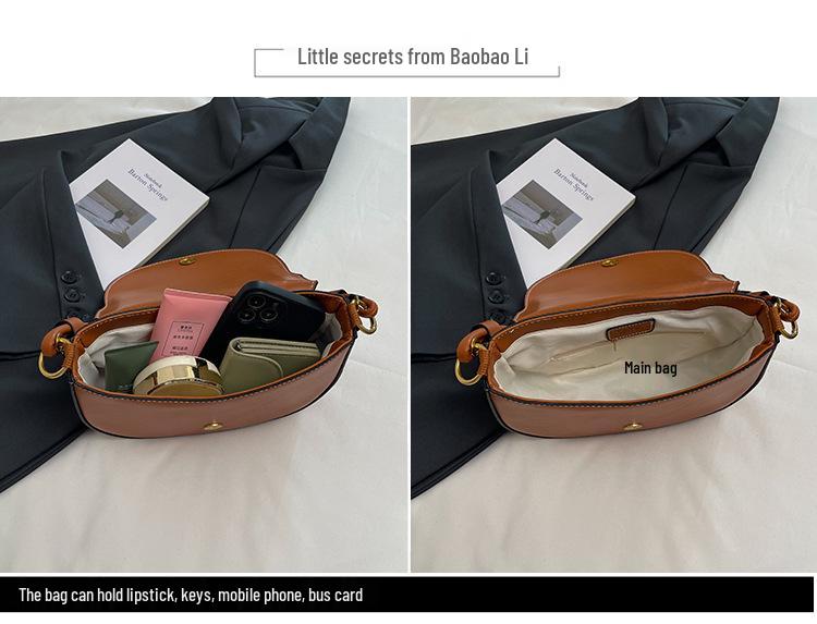 2025 Женская Высококлассная Мода Кроссбоди Тоут Седло Сумка