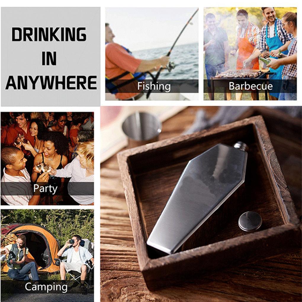 Персонализированная фляжка для любого случая, пищевая и прочная, 100 мл