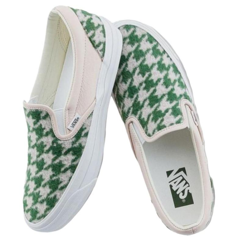 Vans Премиальные кеды-слипоны 98 'Houndstooth Pack Blush Pink' VN000CSEYWC