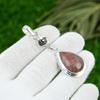Birthday Gift For Her Natural Thulite Gemstone Pendant 925 Sterling Silver