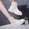 Elegant With Low Heels Elastic Booties On Offer Boot Fashion 2025 Women's Ankle Sock Boots Trend Winter Chic Female Short Shoes