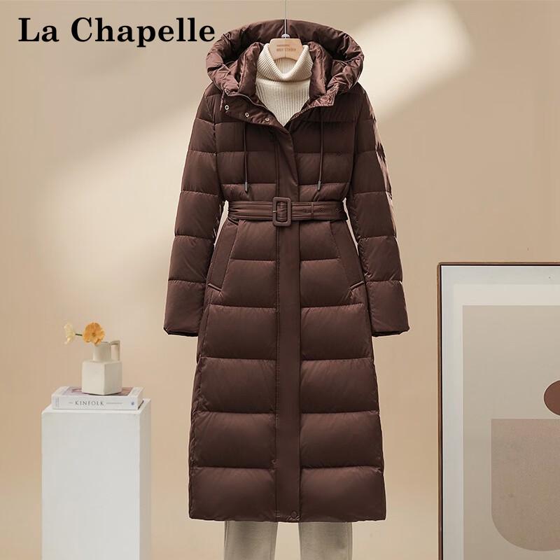 Женский длинный пуховик с капюшоном La Chapelle
