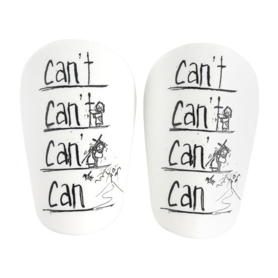 1 пара мини-футбольных щитков для голени с буквами, противоскользящих для детей, подростков, взрослых игроков, миниатюрные накладки на голени, защитные приспособления для футбольных игр, защитное оборудование