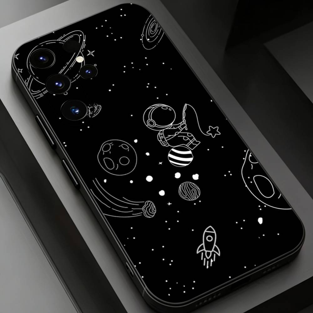 Чехол для телефона серии «Космическая Галактика» для Samsung Galaxy S20,23 Ultra S24,22 Plus S25,26,21FE, ТПУ-чехол