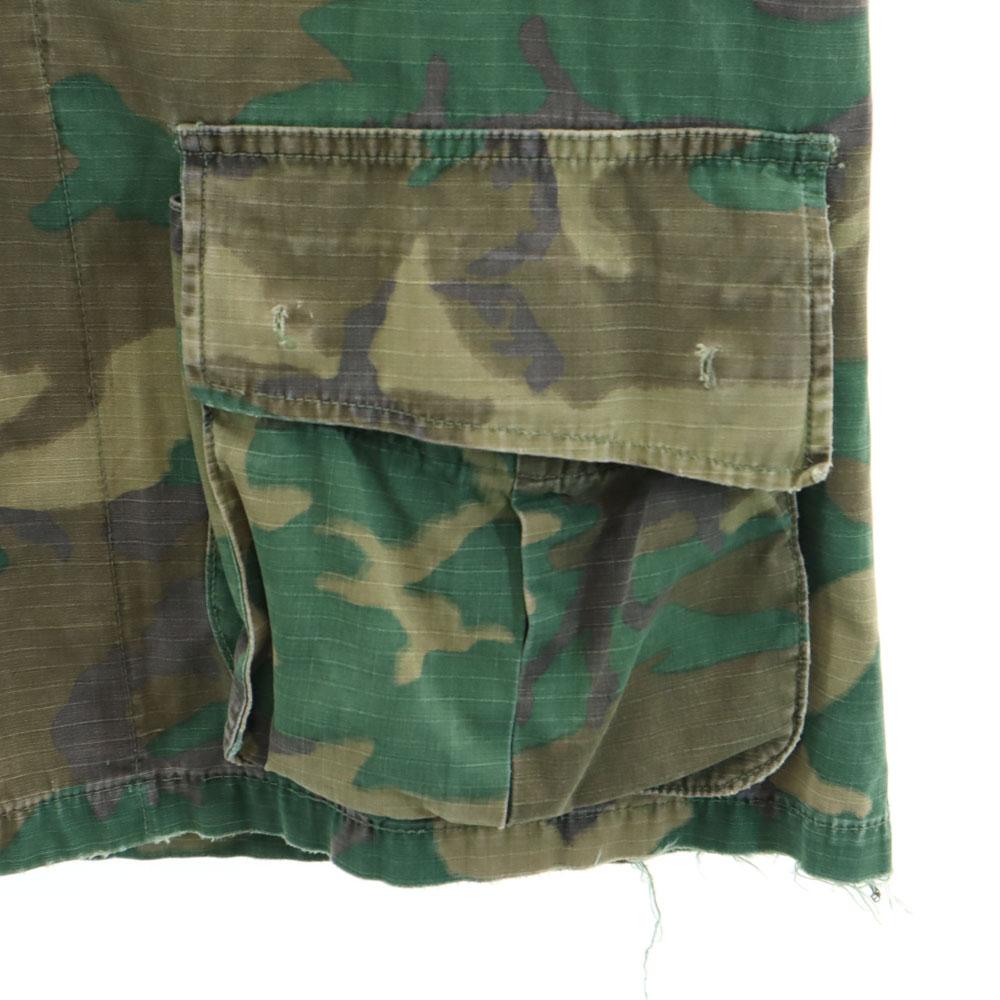 ВИНТАЖНАЯ КУРТКА US ARMY 60-х годов DSA Камуфляж 5-й Альфа Боевая куртка для джунглей Милитари Мужская Б/У