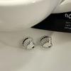 Love Earrings Ins Fashion Personality Niche Design High-end Cold Style Earrings