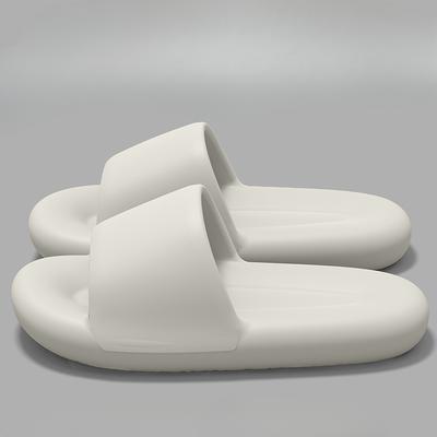 Новые женские домашние шлепанцы на толстой подошве, модные противоскользящие туфли