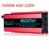 Инвертор чистой синусоиды DC 60V в AC 220V/110V 1000W 1600W 3000W 4000W 5000W 6000W Преобразователь мощности Автомобильный солнечный инвертор