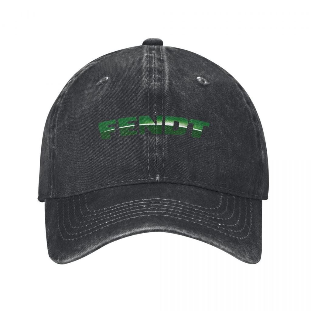 2026 Fendt Farming Baseball Cap For Men Women Distressed Denim Washed Sun Cap Tractor Agriculture All Seasons Adjustable Hats Ca
