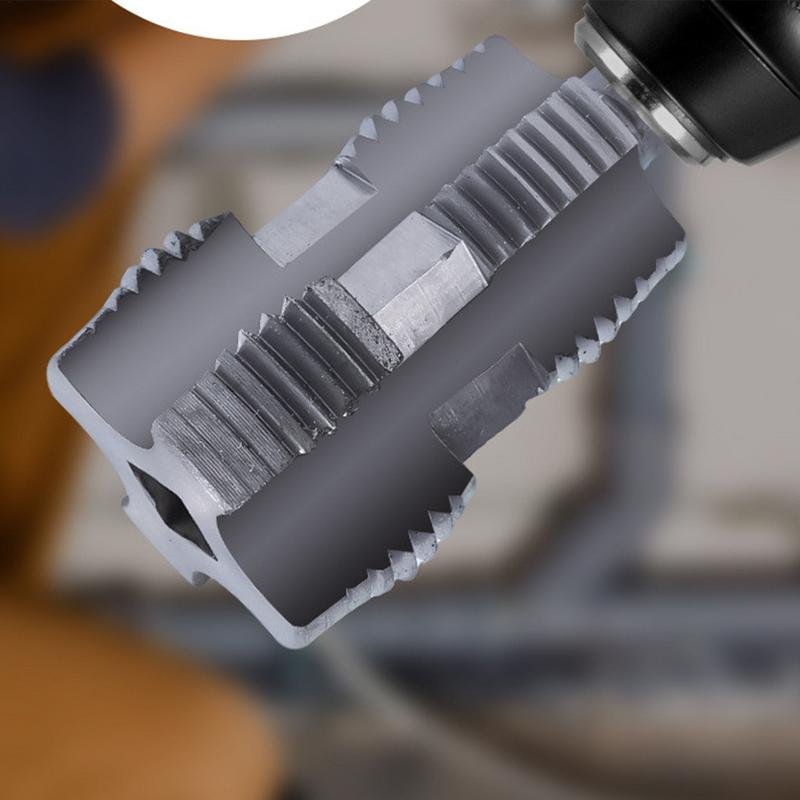 Труборез ПВХ Нарезчик внутренней резьбы 1/2 дюйма 3/4 дюйма 1 дюйм Труборез Инструмент для сантехники Нарезчик резьбы для водопроводных труб