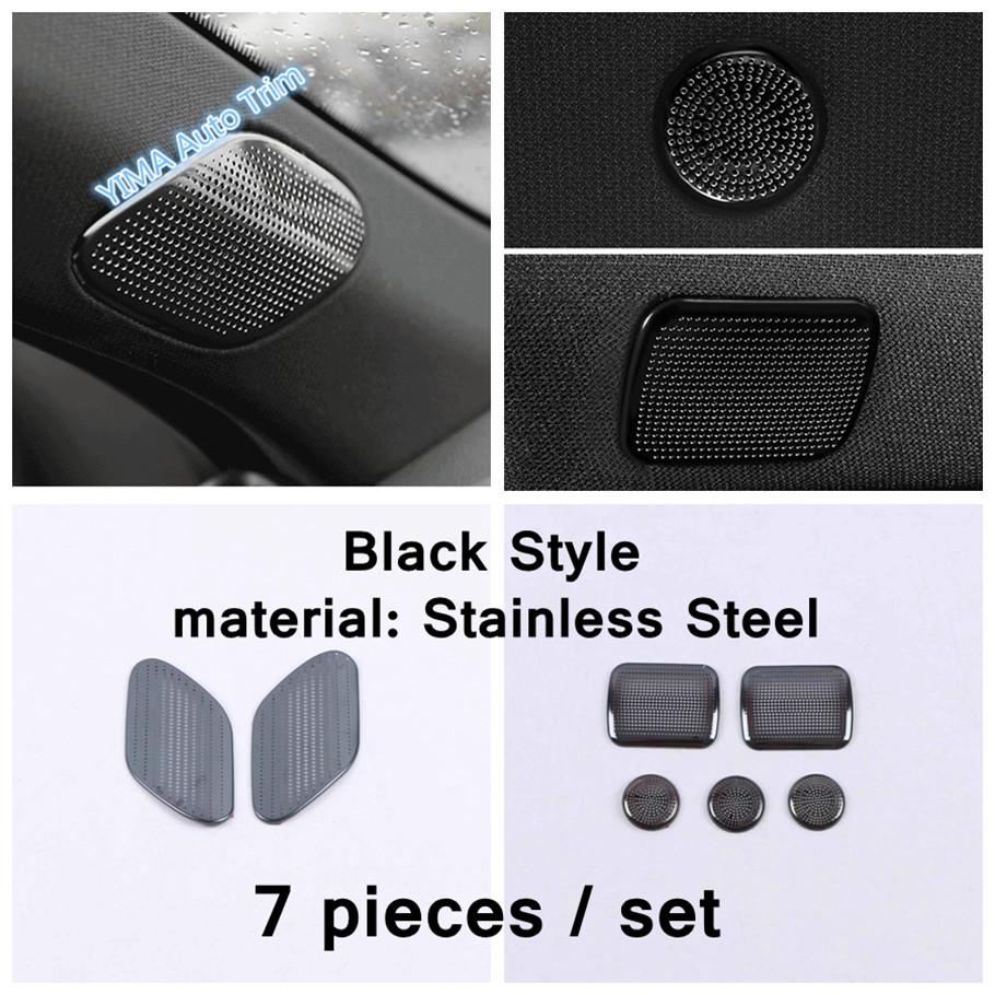 Car Window A Pillar / AC Roof High Pitch Loudspeaker Cover Audio Speakers Trim For Cadillac CT4 - 2024 Interior Accessories
