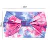 Criss Cross for Women Girls Sport Head Wraps Wide Knotted Headbands Tie Dye Turban Twist Headbands