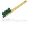 Щетка для газонокосилки Компактный размер Деревянная ручка Щетка для чистки Аксессуар для газонокосилки Щетка Инструмент для удаления травы и грязи