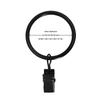 Metal Curtain Rings Heavy Duty Roman Circles Drapes Tie Buckles Hanging Hooks  Bathroom