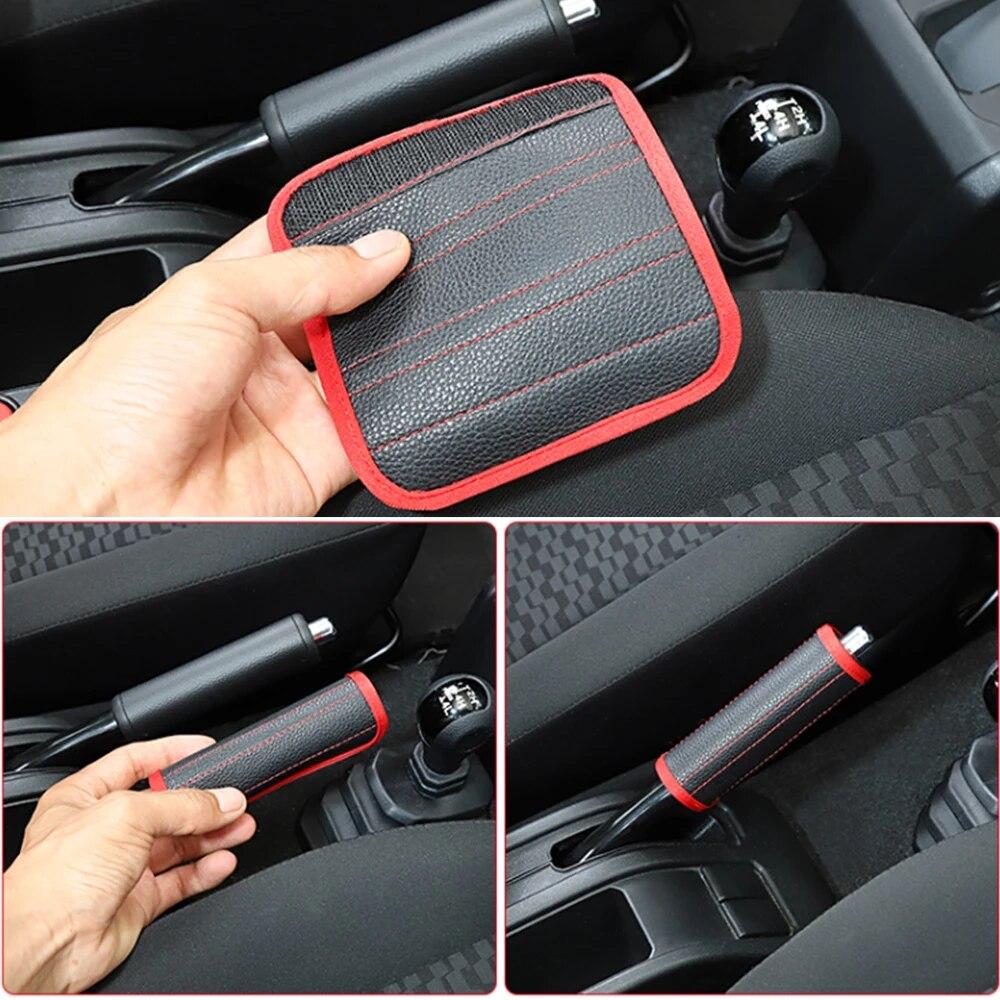 Внутренняя дверь автомобиля, второй пилот, ручка ручного тормоза, защитный чехол для Suzuki Jimny JB64 JB74 2022, аксессуары для интерьера