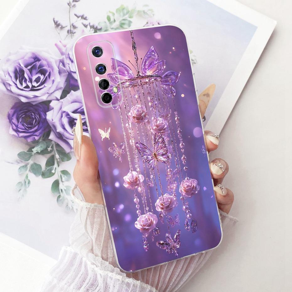 Cute Printing Phone Case For Realme 7 7Pro Soft Silicone TPU Cases For Realme 7 Pro Realme7 Global RMX2155 Covers Bumpers