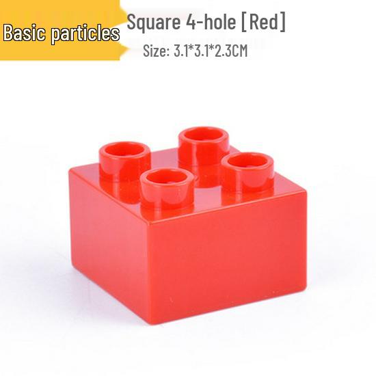 Совместимые крупные кубики LEGO DUPLO 2x2 и аксессуары для детских конструкторов