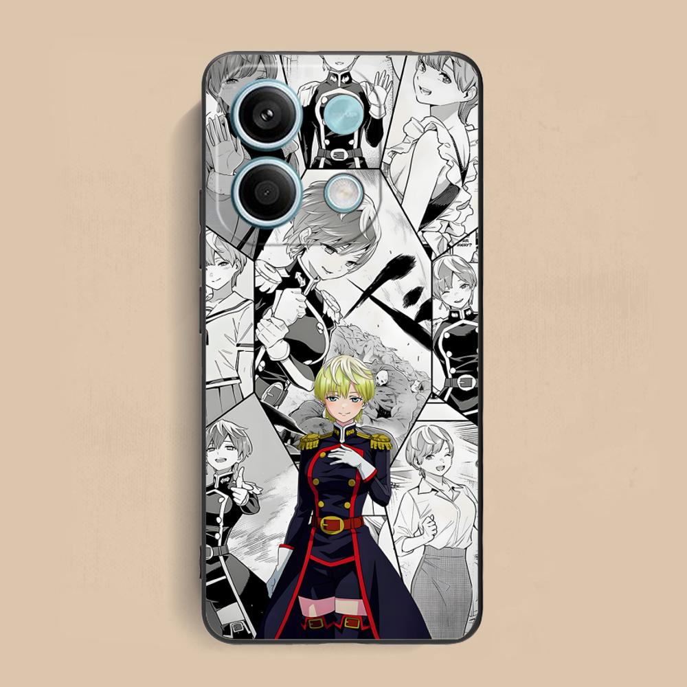 Mato seihei no slave Tenka Izumo Чехол для телефона для Xiaomi Redmi 14 13 12 A5 3 2 1 C Plus 4G 5G Чехол с цветной печатью Роскошный Красивый