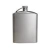 Silverant Titanium Flask Wine Hip Flagon with Screw Cap Clip Ultralight Hydration Flat Bottle with