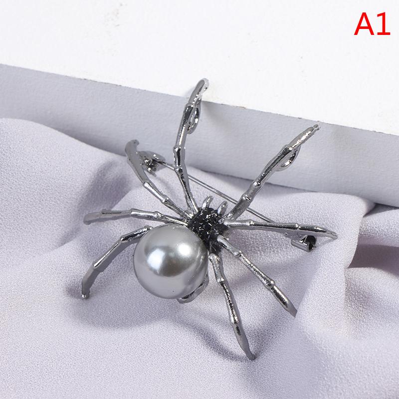 1 шт. Брошь-паук Женская корсажная брошь Подарки Мужские аксессуары Модная бижутерия ADM