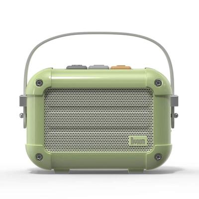 Динамик Divoom Macchiato Bluetooth, авторизованный дистрибьютор, динамик [японский продукт] Размером с ладонь (ЗЕЛЕНЫЙ)