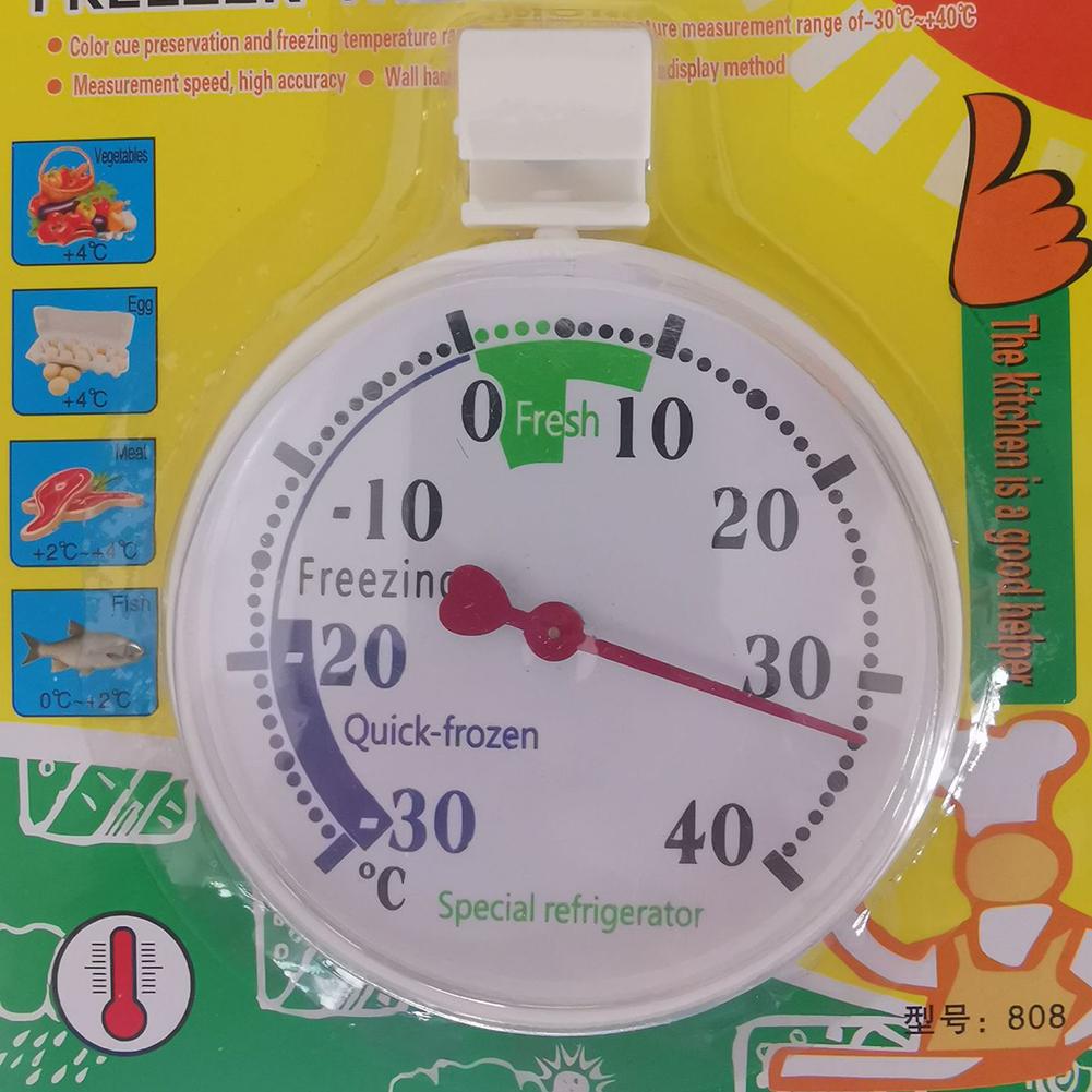Cold Storage -30-40 DialThermometer Monitor Gauge Kitchen No Battery Temperature for Household Kitchen Helping Decor
