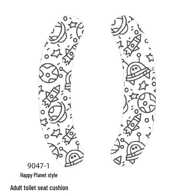 Детская мультяшная самоклеящаяся моющаяся подушка-накладка на сиденье унитаза
