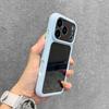 Поверните к 17 Прозрачный Конфетный Цвет Рамка DIY Чехол для Телефона Для iPhone 17 Pro Max Air 11 13 14 12 15 Pro 16 Plus Акриловая Задняя Крышка