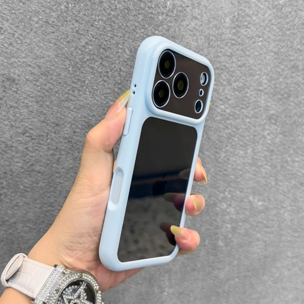 Поверните к 17 Прозрачный Конфетный Цвет Рамка DIY Чехол для Телефона Для iPhone 17 Pro Max Air 11 13 14 12 15 Pro 16 Plus Акриловая Задняя Крышка