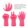 6pcs Knitting Point Protectors For DIY Weave Knitting Sewing Mix Shaped Tip Stopper