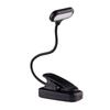 5 LEDs Clip On Goosenecks Clip Computer Travel Nightlight LED Lighting Book Light Desk  Lamp