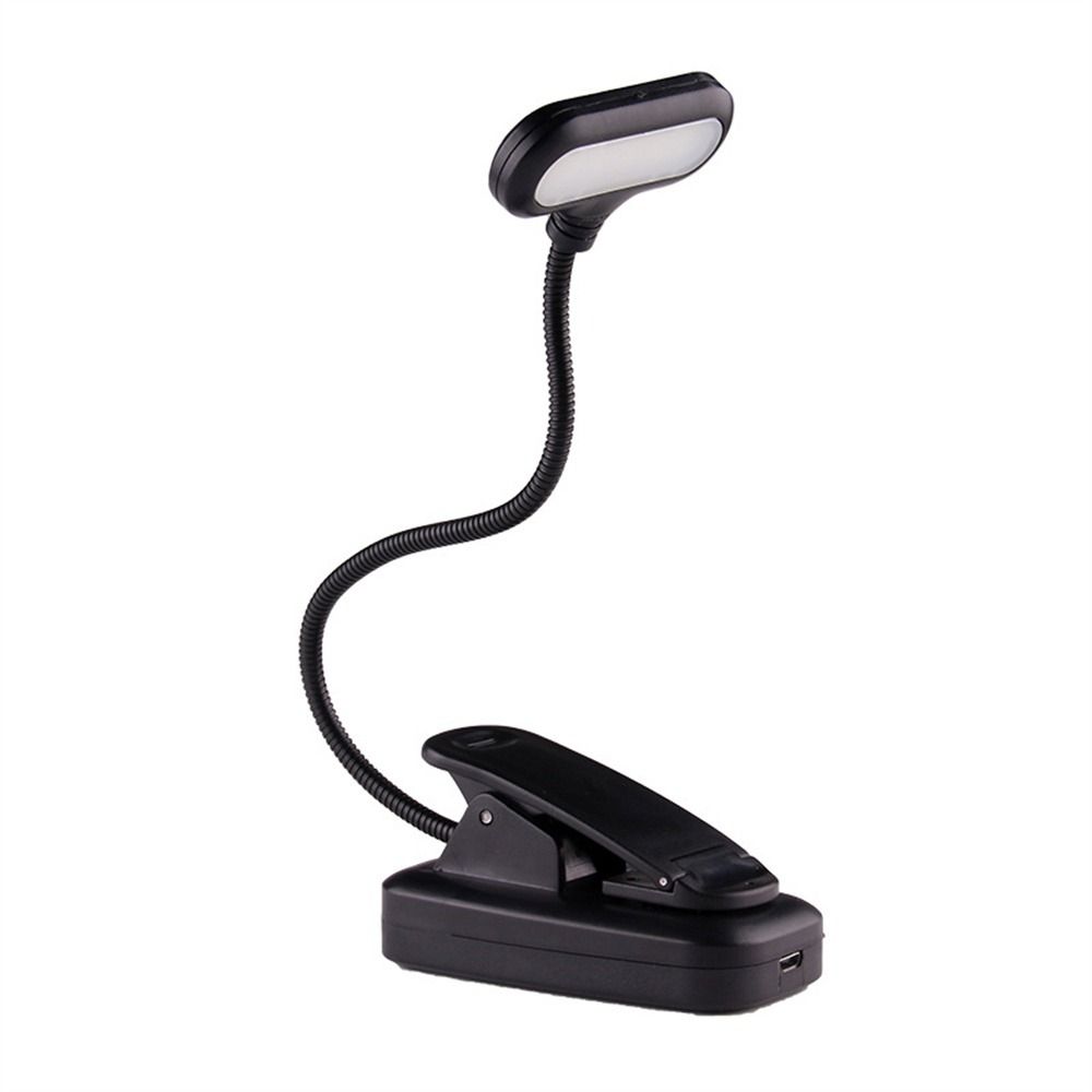 5 LEDs Clip On Goosenecks Clip Computer Travel Nightlight LED Lighting Book Light Desk  Lamp