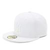 New Era New Era Cap MLB New York Yankees NY 7 5950 NEYYAN WHT SWHT 25J White/White 3/4