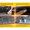 6 шт./комплект Накладки-наклейки на стойки и панели дверей для Infiniti G35 G37 2002 2003 2004 2005-2013 Черные Накладки на стойки окон и дверей Декоративная наклейка