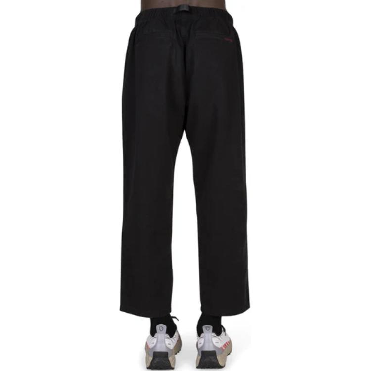 Gramicci elasticated drawstring-waistband trousers G103-OGT-BLACK
